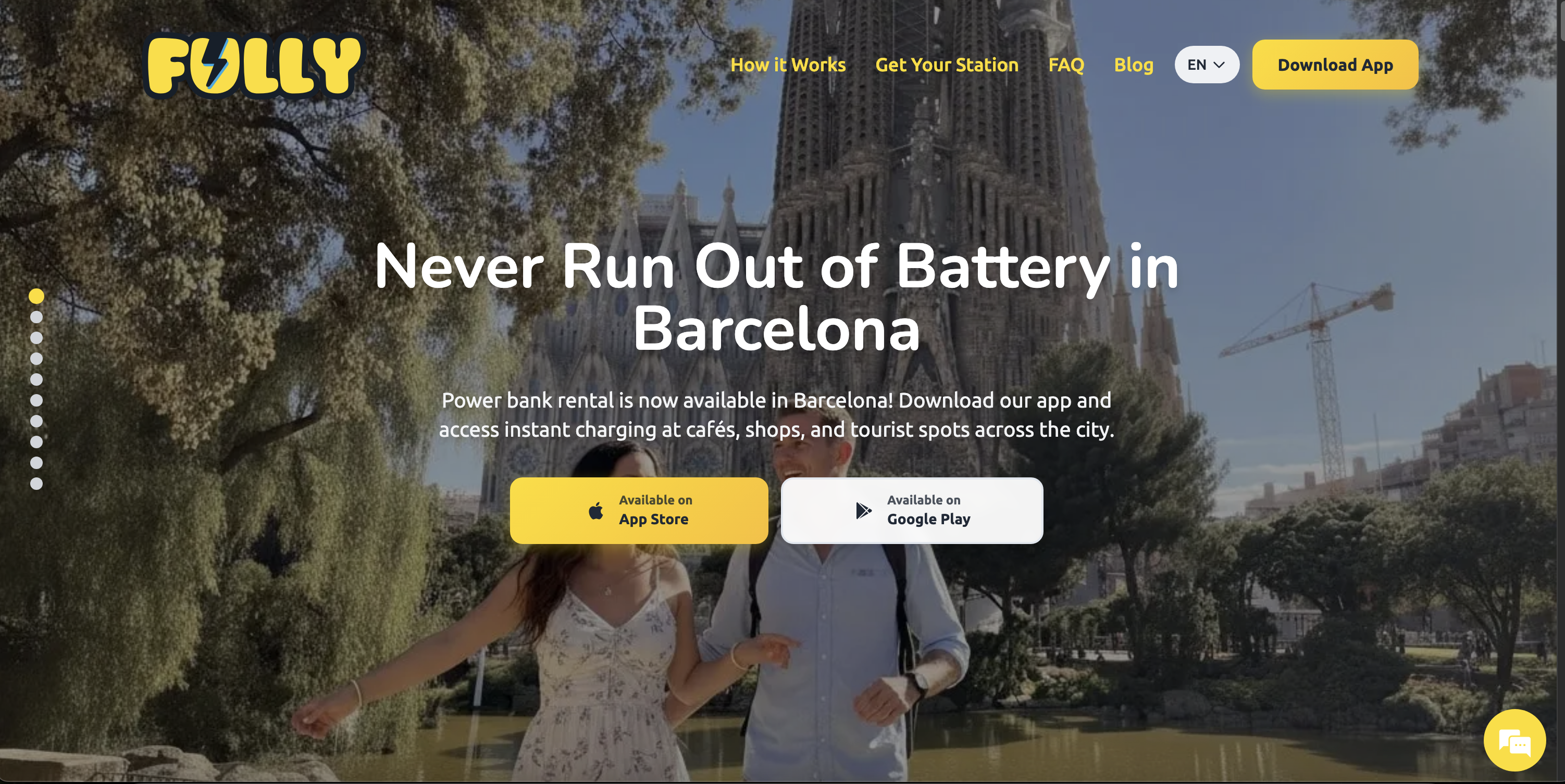 Fully Power Bank Rental Platform